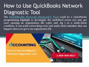 How to Use QuickBooks Network Diagnostic Tool
