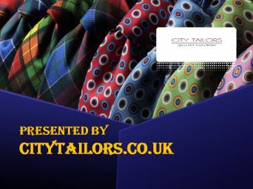 Made to Measure Suits – The Importance