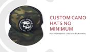 Custom Camo Hats no Minimum