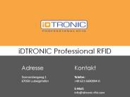 iDTRONIC Professional RFID