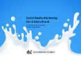 Social Media Marketing Ideas For Dairy Brand PowerPoint PPT Presentation