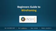 A Beginners Guide to Wireframing