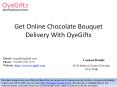 Get Online Chocolate Bouquet Delivery With OyeGifts PowerPoint PPT Presentation