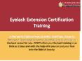 Eyelash Extension Certification Training - CCBST PowerPoint PPT Presentation