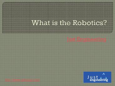 Robotics training in pimpri - chinchwad, India | Just Engineering