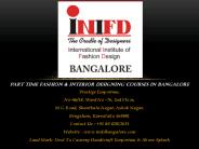 Part Time Fashion & Interior Designing Courses in Bangalore