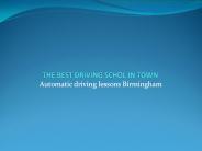 The Best Driving School In Birmingham