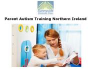 Parent Autism Training Northern Ireland