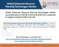 Global Enterprise Resource Planning Technologies Market 2018-2025 PowerPoint PPT Presentation