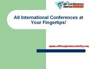 International Conference