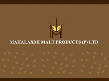 Malted milk food in India at mahalaxmimaltextract