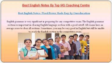 TNPSC coaching centres in Chennai