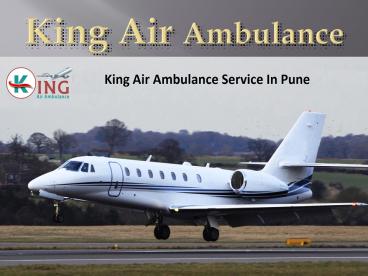 Low-Cost Air Ambulance in Pune