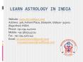 Learn Astrology in India PowerPoint PPT Presentation