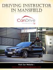 Driving Instructor In Mansfield