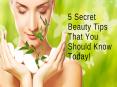 5 Secret Beauty Tips That You Should Know Today! PowerPoint PPT Presentation