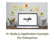 9+ Node.js Application Example For Enterprises