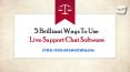 5 Brilliant Ways to Use Live Support Chat Software PowerPoint PPT Presentation