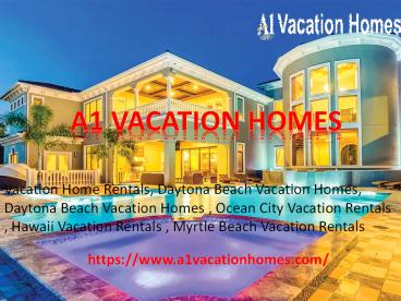 Vacation Homes (1)