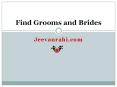 Kannada Matrimony Sites | Indian Matrimonial Sites | Jeevanrahi PowerPoint PPT Presentation