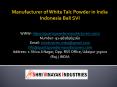 Manufacturer of White Talc Powder in India Indonesia Bali SVI PowerPoint PPT Presentation