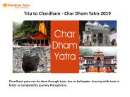 Trip to Chardham - Char Dham Yatra 2019