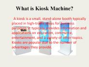 Kiosks Machine Manufacturers