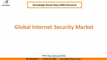 Global Internet Security Market Size