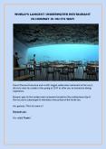 World’s Largest Underwater Restaurant In Norway Is On Its Way! PowerPoint PPT Presentation