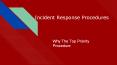Incident response procedures PowerPoint PPT Presentation