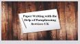 Paper Writing with the Help of Paraphrasing Services UK PowerPoint PPT Presentation