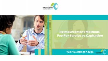 Reimbursement Methods: Fee-For-Service vs Capitation
