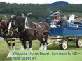 Wedding Horse Drawn Carriages In UK – How to get it ? PowerPoint PPT Presentation