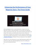 Enhancing the Performance of Your Magento Store: The Finest Guide PowerPoint PPT Presentation