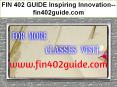 FIN 402 GUIDE Inspiring Innovation--fin402guide.com PowerPoint PPT Presentation