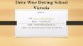 Drive wise Driving School Victoria PowerPoint PPT Presentation