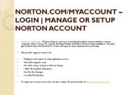 NORTON.COM/SETUP ACTIVATE NORTON ANTIVIRUS