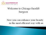 Modern Medical Therapy -Minimal Incision Facelift
