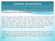 Leather protections