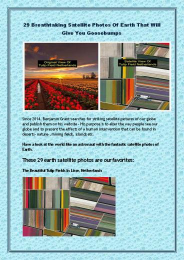 29 Breathtaking Satellite Photos Of Earth That Will Give You Goosebumps