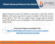 Advanced Wound Care Market Outlook to 2025