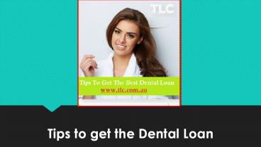 How To Get A Dental Loan With Bad Credit