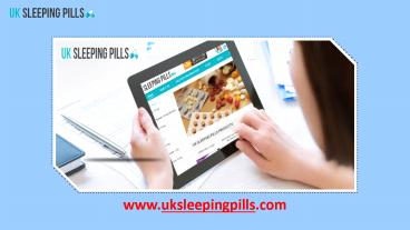 UK Sleeping Pills