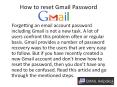 How to Reset Gmail Password? PowerPoint PPT Presentation