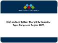 High Voltage Battery Market By Capacity, Type, Range and Region 2025 PowerPoint PPT Presentation