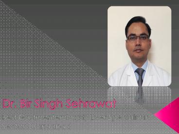 Best Gastroenterologist/ Liver Specialist in Sector 8 Faridabad