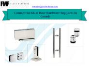 Commercial Glass Door Hardware Suppliers In Canada