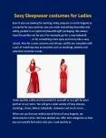 Sexy Sleepwear costumes for Ladies PowerPoint PPT Presentation