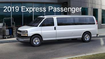 All New 2019 Chevrolet Express Passenger Van for 12 – 15 Passengers – Westside Chevrolet