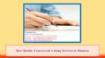 Best Quality Coursework writing Services in Mumbai PowerPoint PPT Presentation